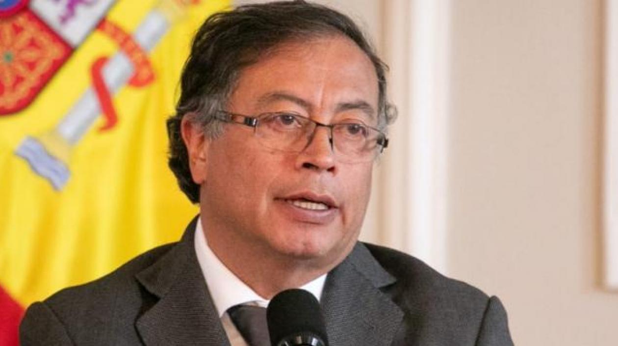 El Presidente de la República, Gustavo Petro.