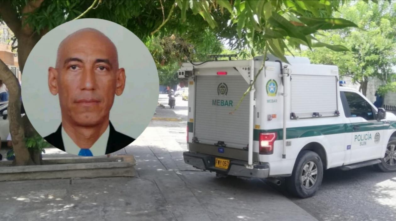 El cuerpo de Eduardo Antonio Maduro fue llevado a Medicina Legal. 