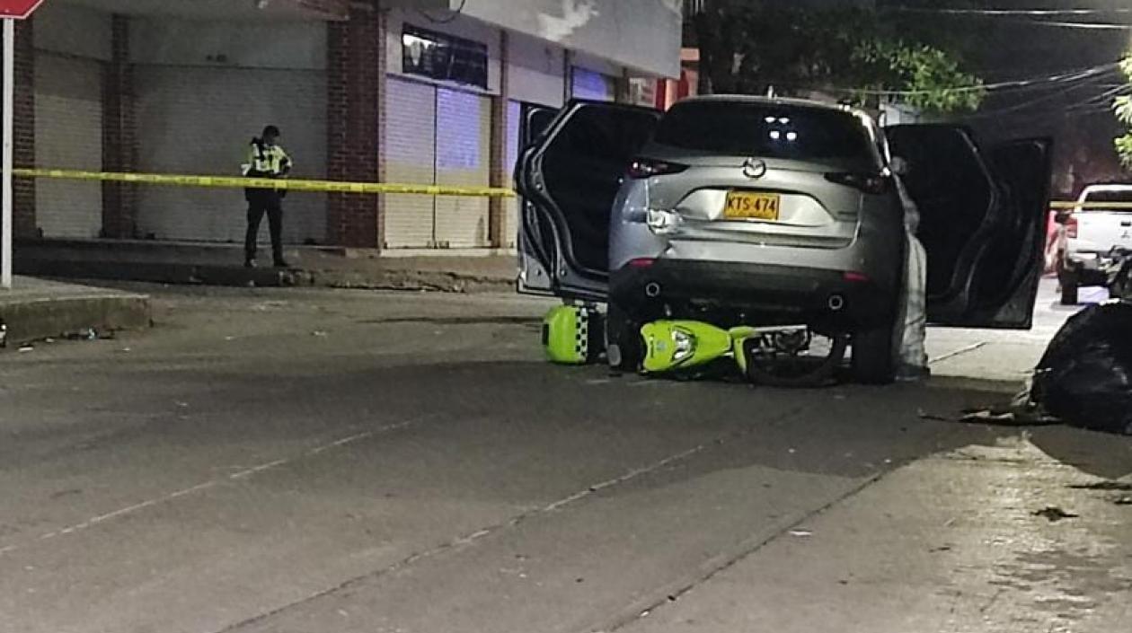 Lugar de los hechos.