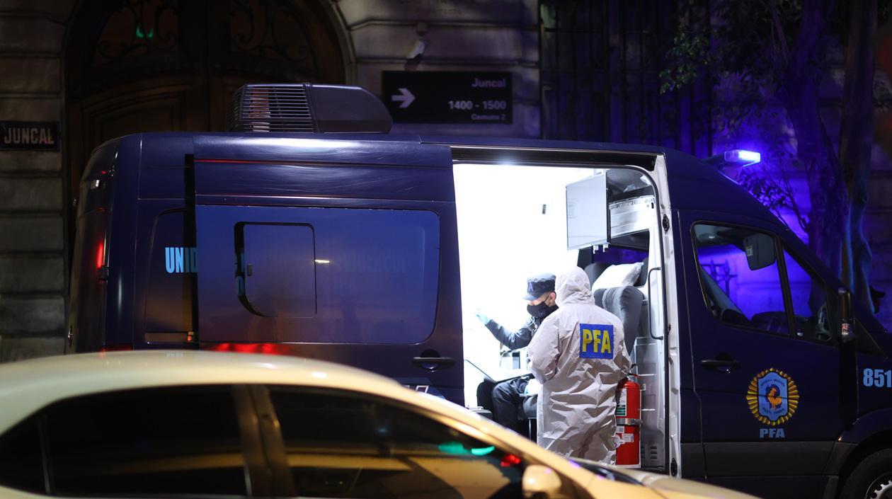 La policía argentina.