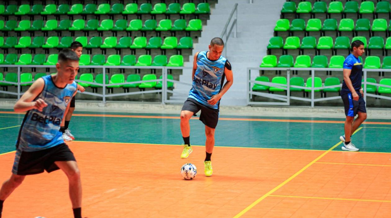 Imagen del último entrenamiento de Barranquilleros FS.