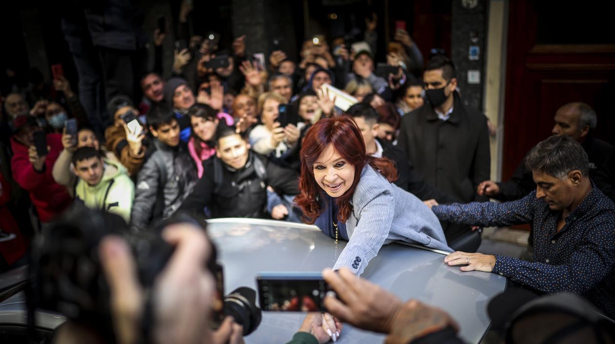 La vicepresidenta argentina, Cristina Fernández.