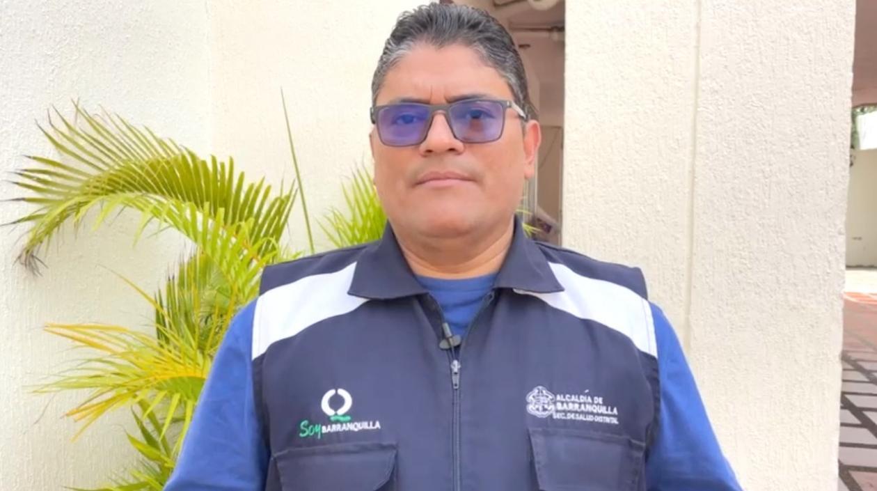 Humberto Mendoza, Secretario de Salud de Barranquilla.