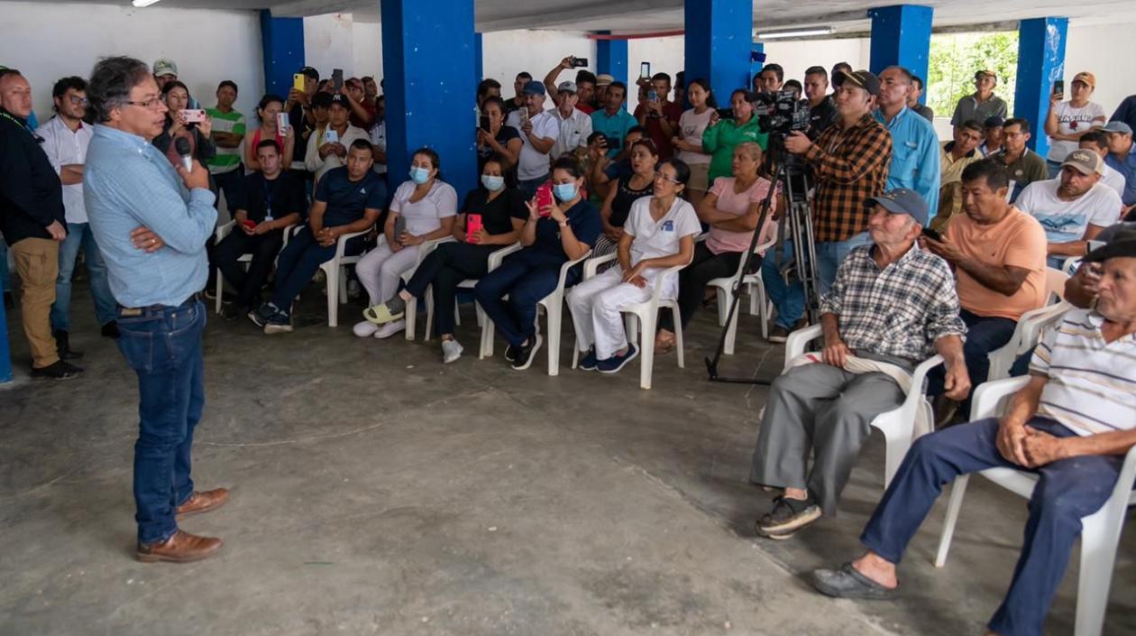 El Presidente de la República, Gustavo Petro.