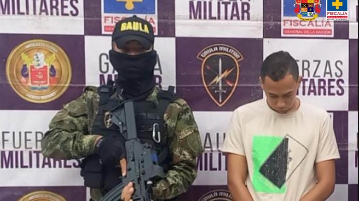 Juan Miguel Carrillo Díaz fue capturado por presunta extorsión.