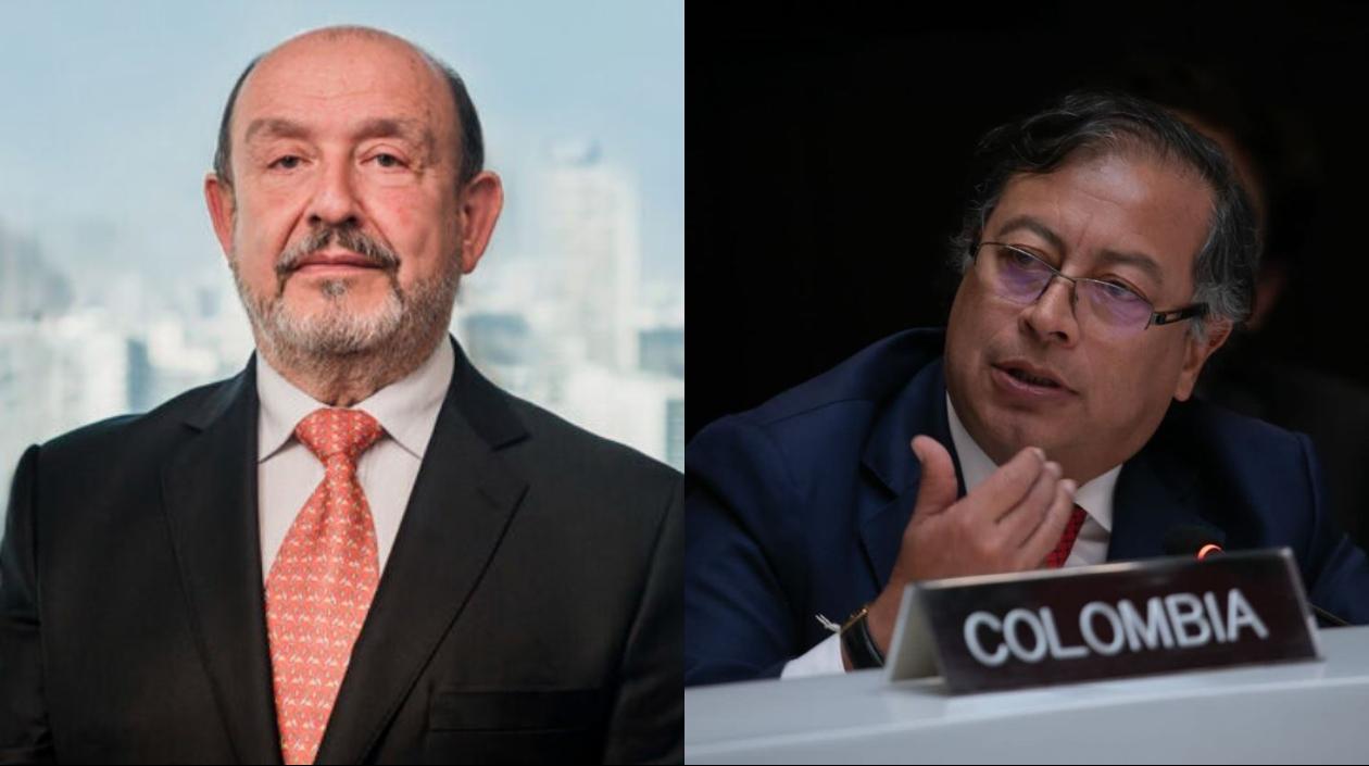 Isidro Solís y Gustavo Petro.