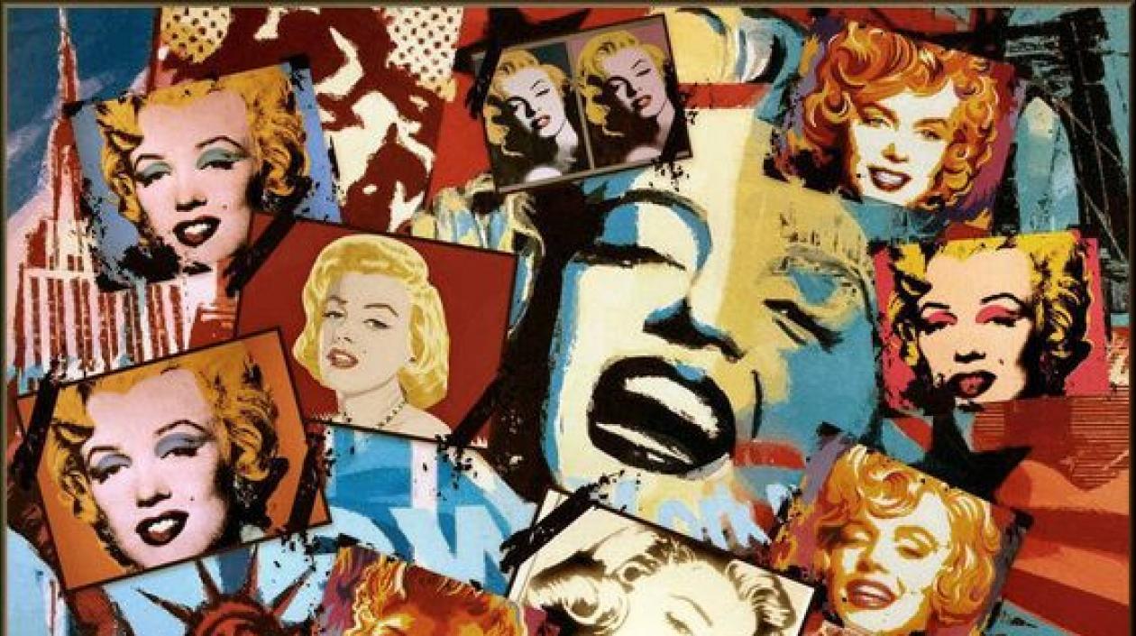 Marilyn Monroe Popart.