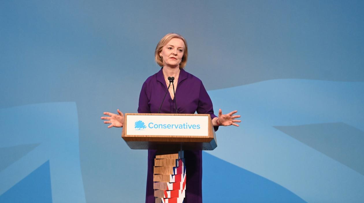 Liz Truss, primera ministra británica.