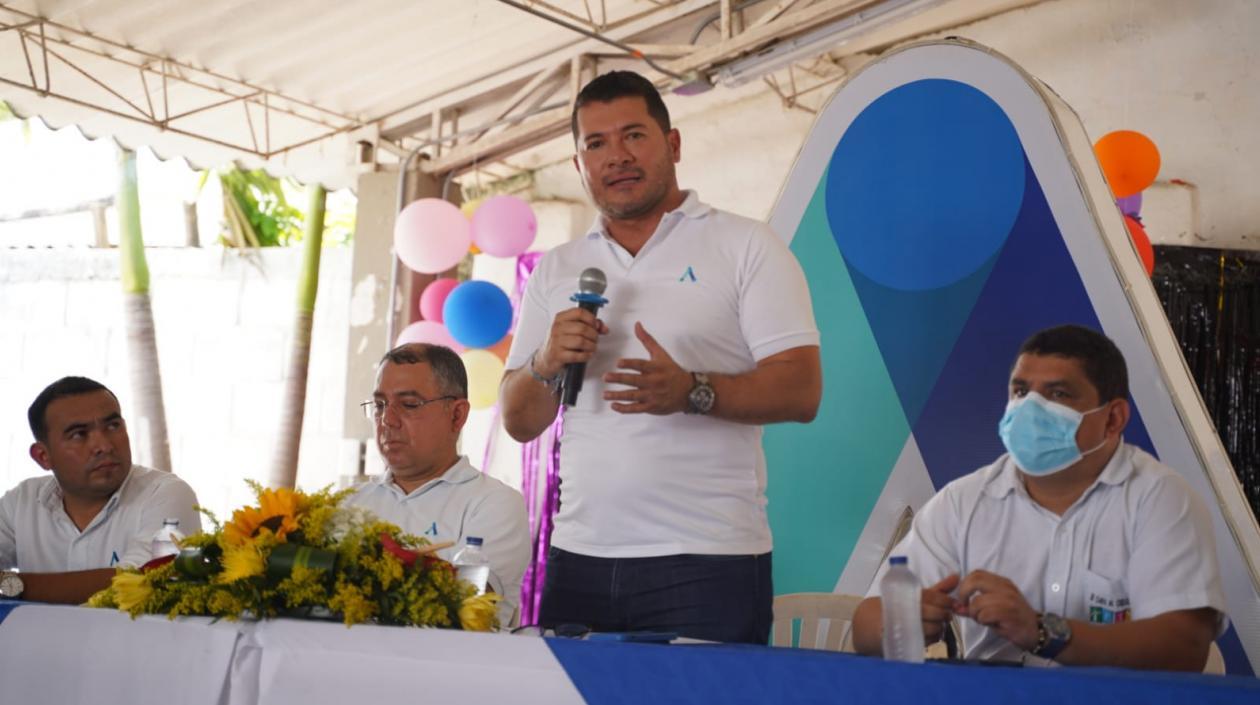 Jhon Jairo Toro, gerente Air-e