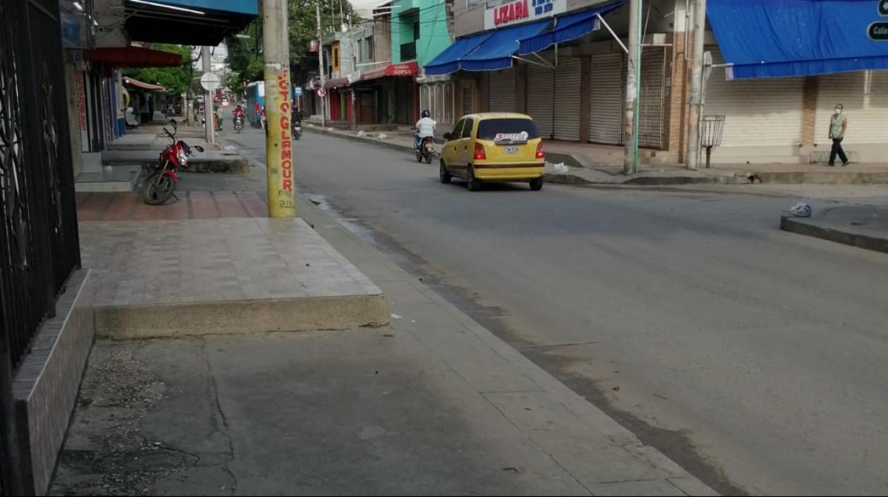 Calles del municipio de Soledad.