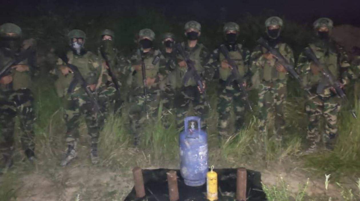 Militares venezolanos.