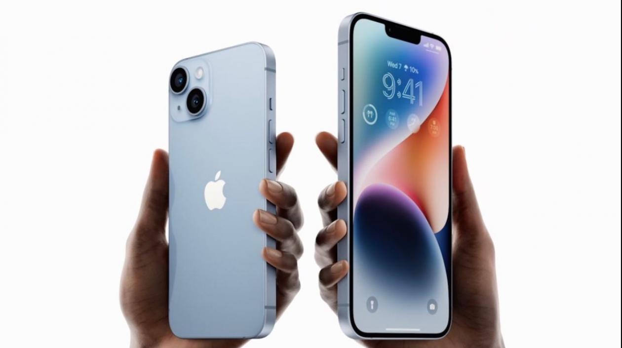 iPhone 14 y iPhone 14 plus.