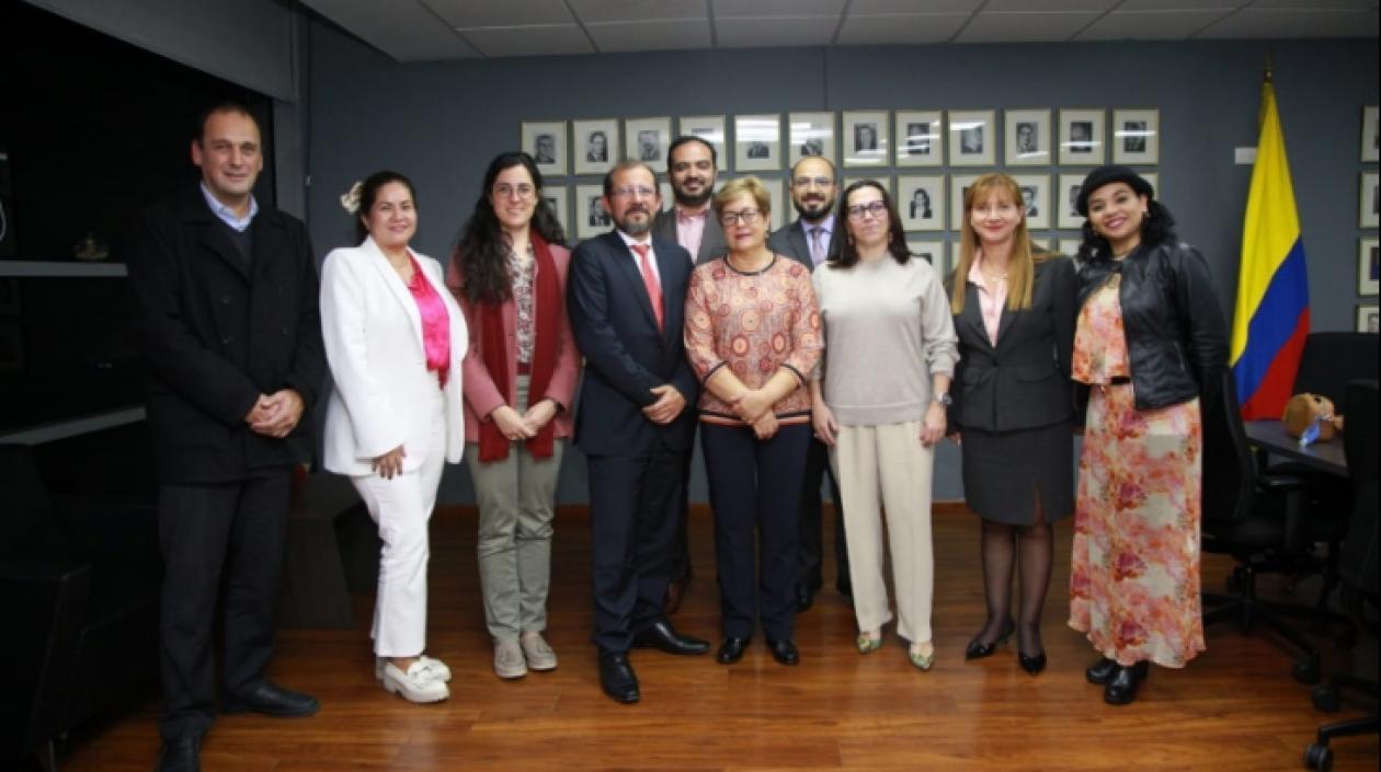 Reunión OIT, ONU y Ministerio del Trabajo.