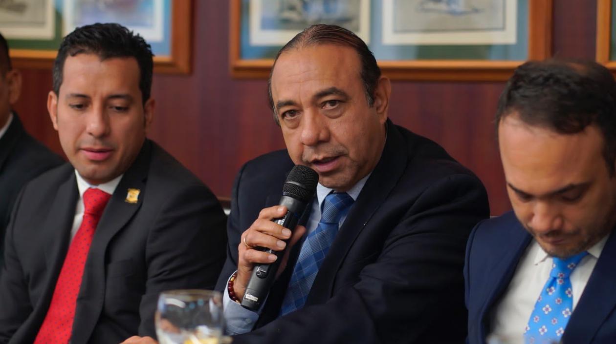 Reunión de bancada del partido de la U.