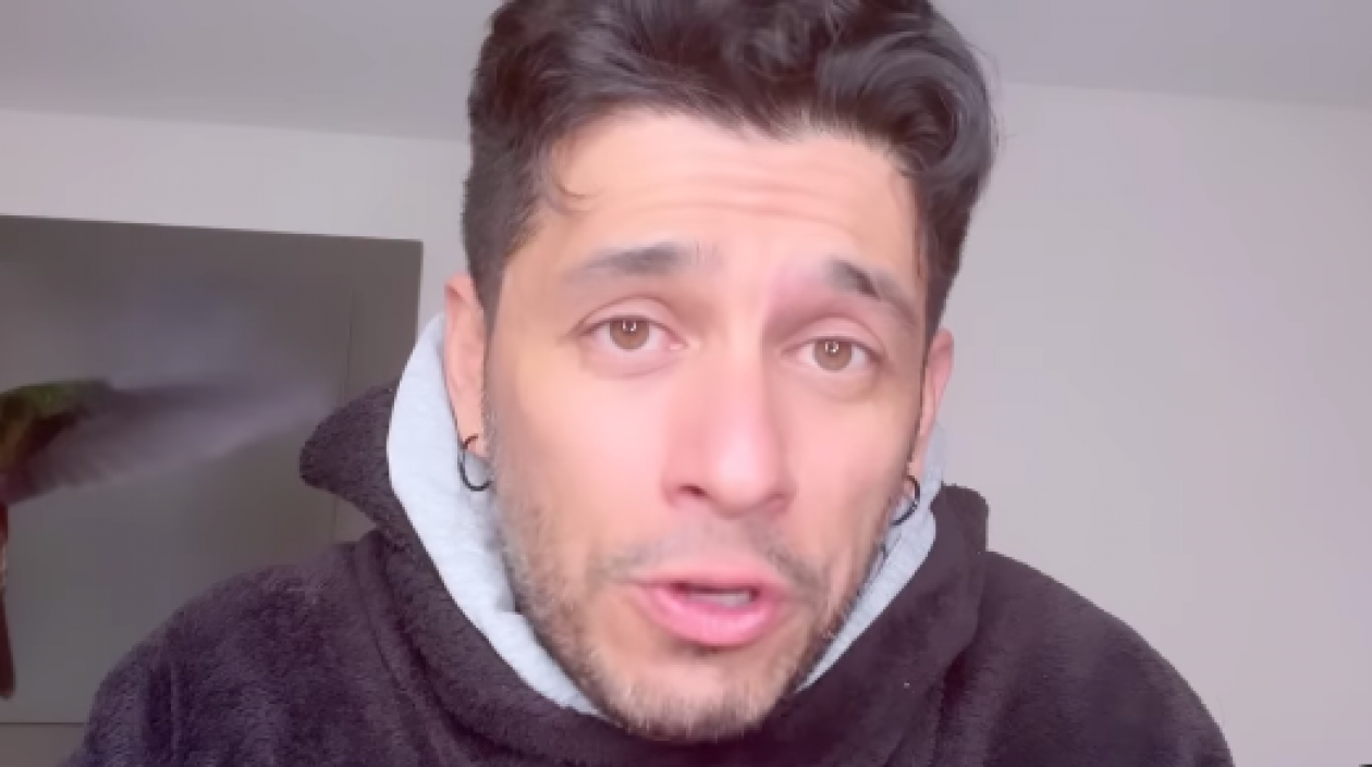 El actor Santiago Alarcón.