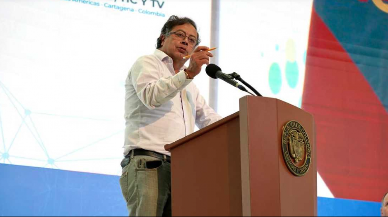 El Presidente de la República, Gustavo Petro.