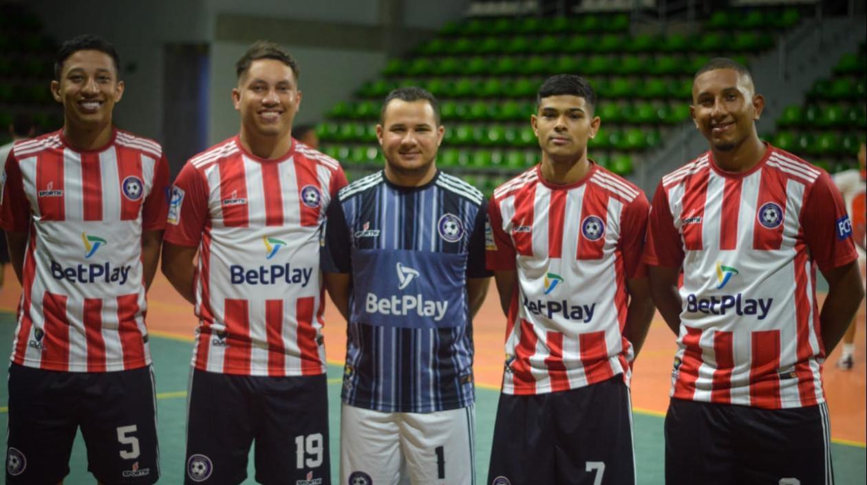 Jugadores de Independiente. 