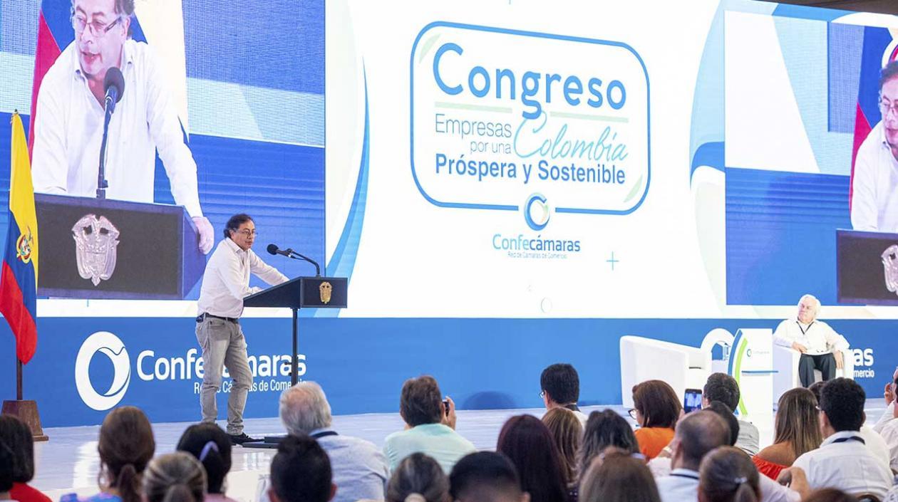 El Presidente de la República, Gustavo Petro.