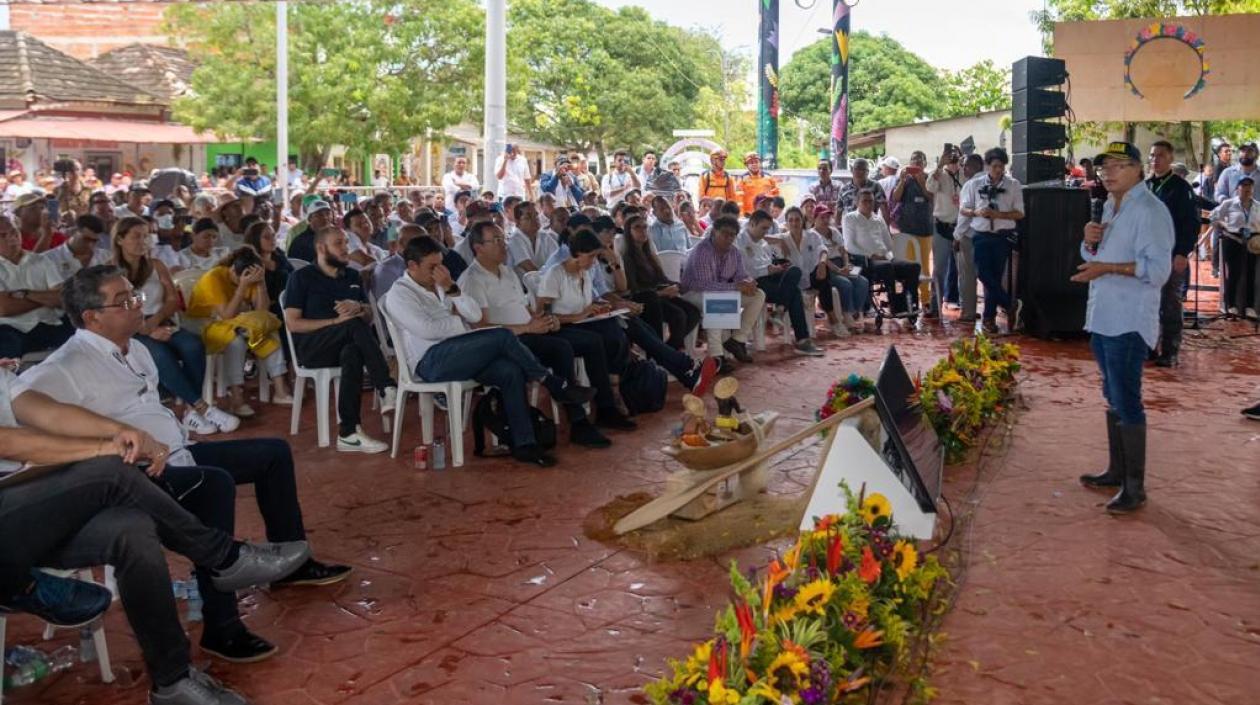 El Presidente de la República, Gustavo Petro.