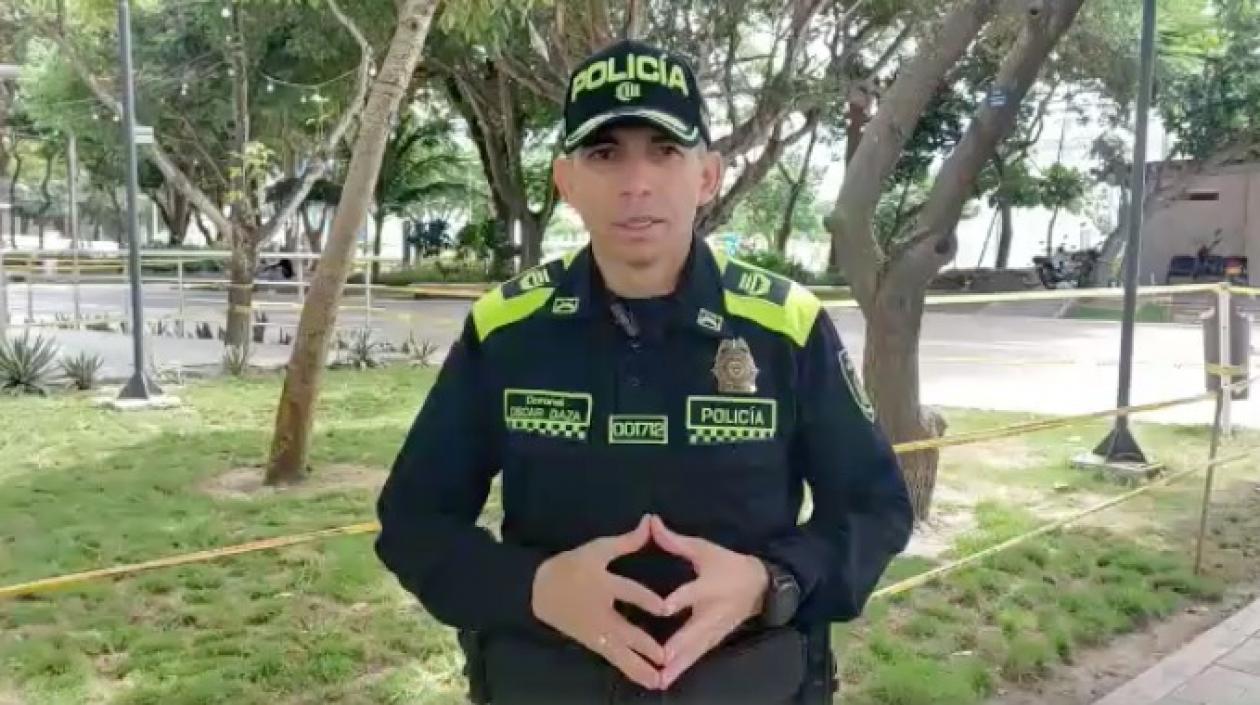 Coronel Óscar Daza. 