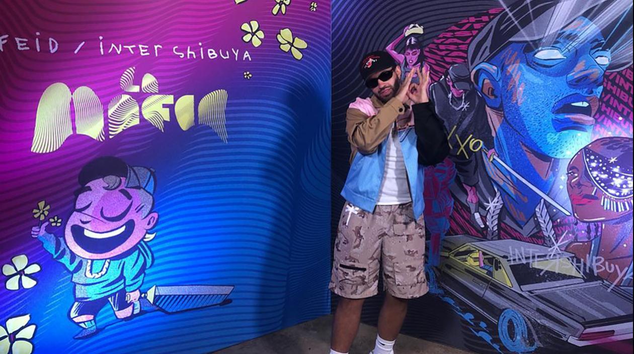 El cantante colombiano Feid.