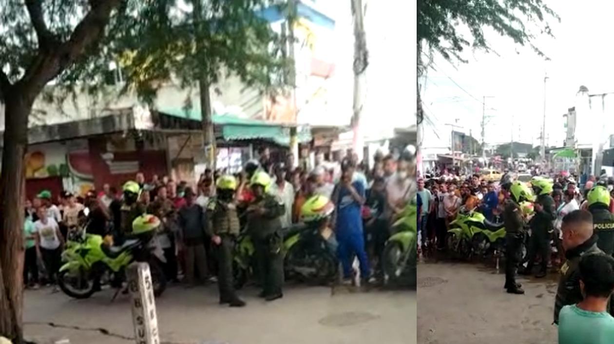 Lugar donde ocurrió uno de los hechos.