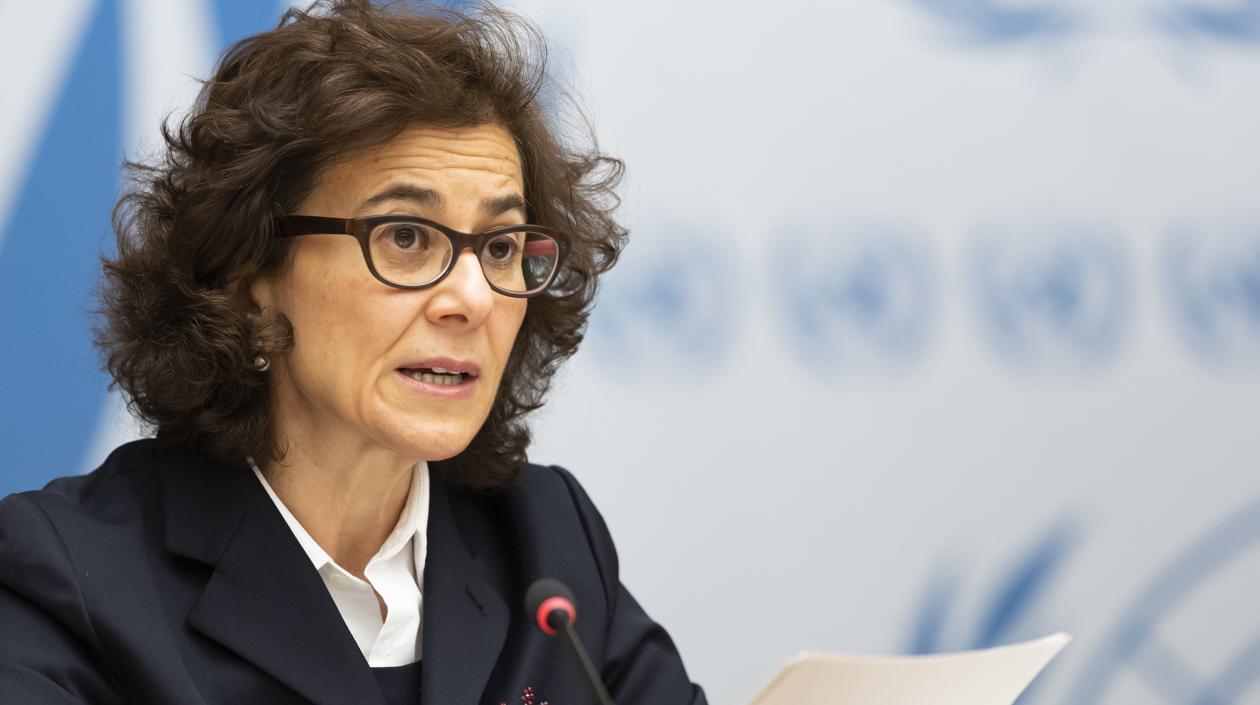 La alta comisionada de la ONU, Nada Al-Nashif.