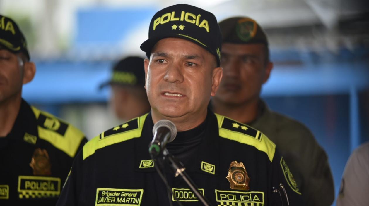 El brigadier general Javier Josué Martín Gámez