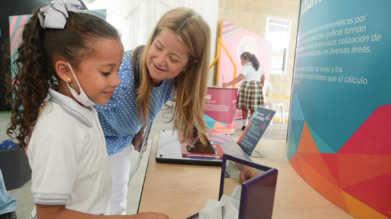 La gobernadora del Atlántico, Elsa Noguera.