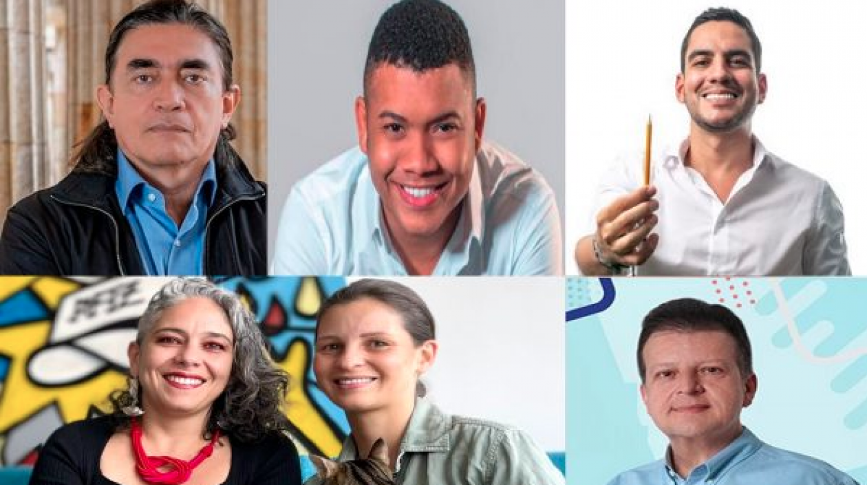 Algunos de los congresistas.