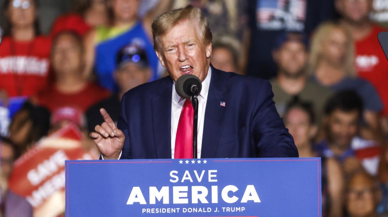 El expresidente de Estados Unidos, Donald Trump.