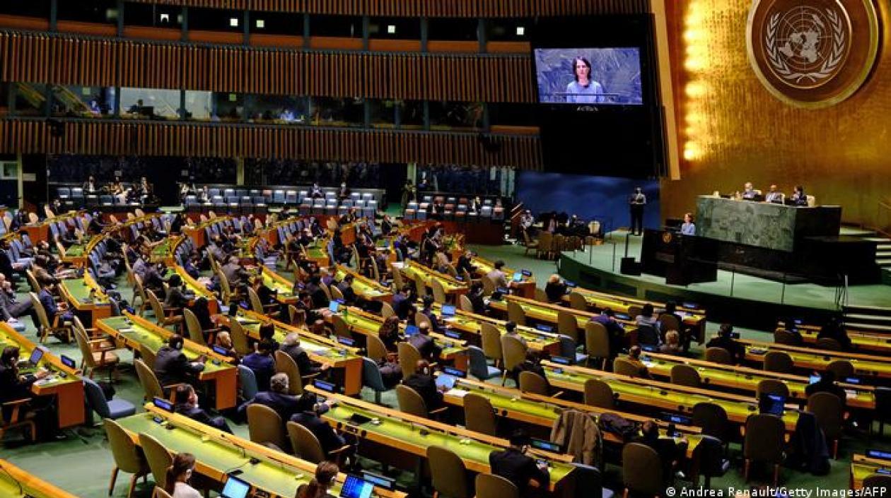 Asamblea ONU, imágen de referencia.