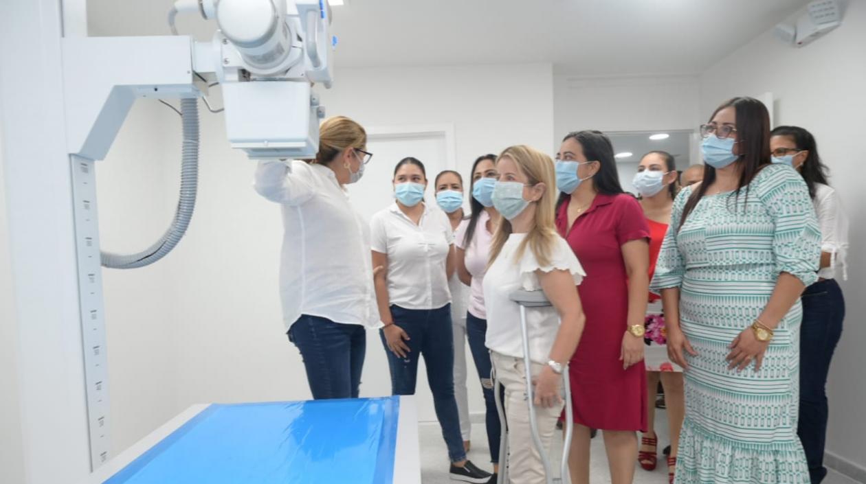 La gobernadora del Atlántico, Elsa Noguera.