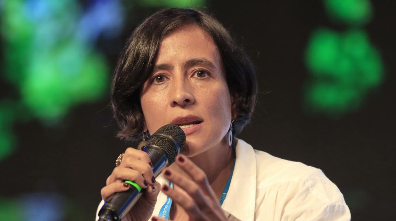 La ministra de Ambiente y Desarrollo Sostenible, Susana Muhamad.