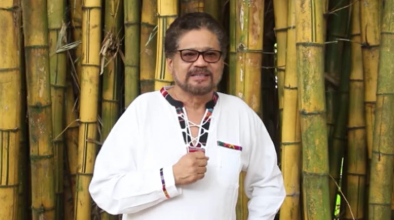 El guerrillero 'Iván Márquez'.