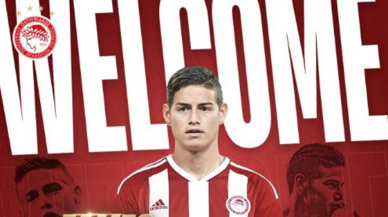 James Rodríguez estrena club.