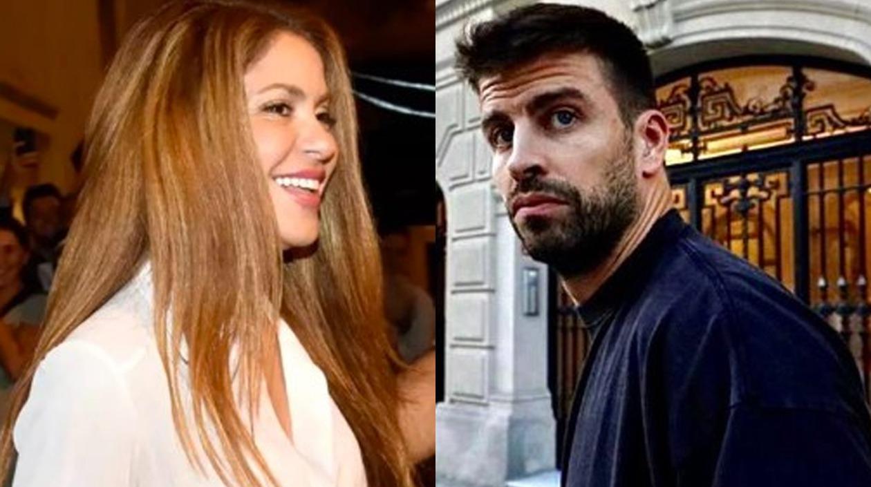 Shakira y Gerard Piqué, los dos rostros a la salida de la reunión con abogados.