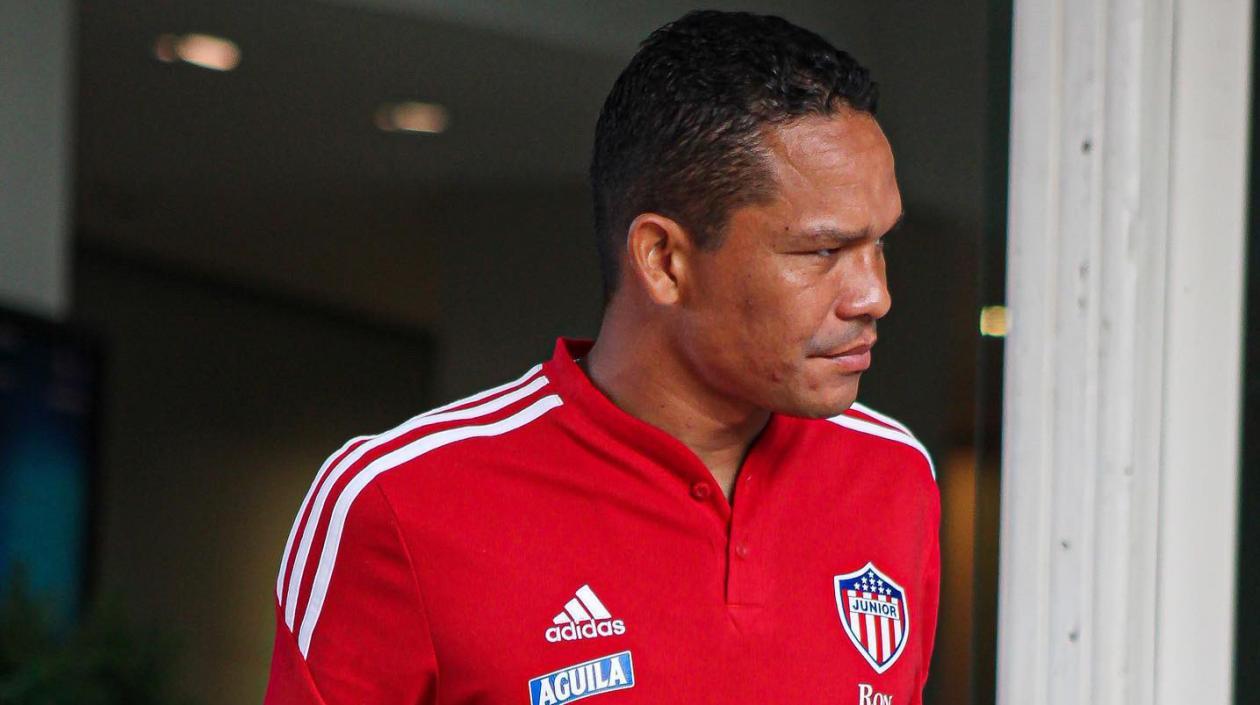 Carlos Bacca, delantero porteño. 