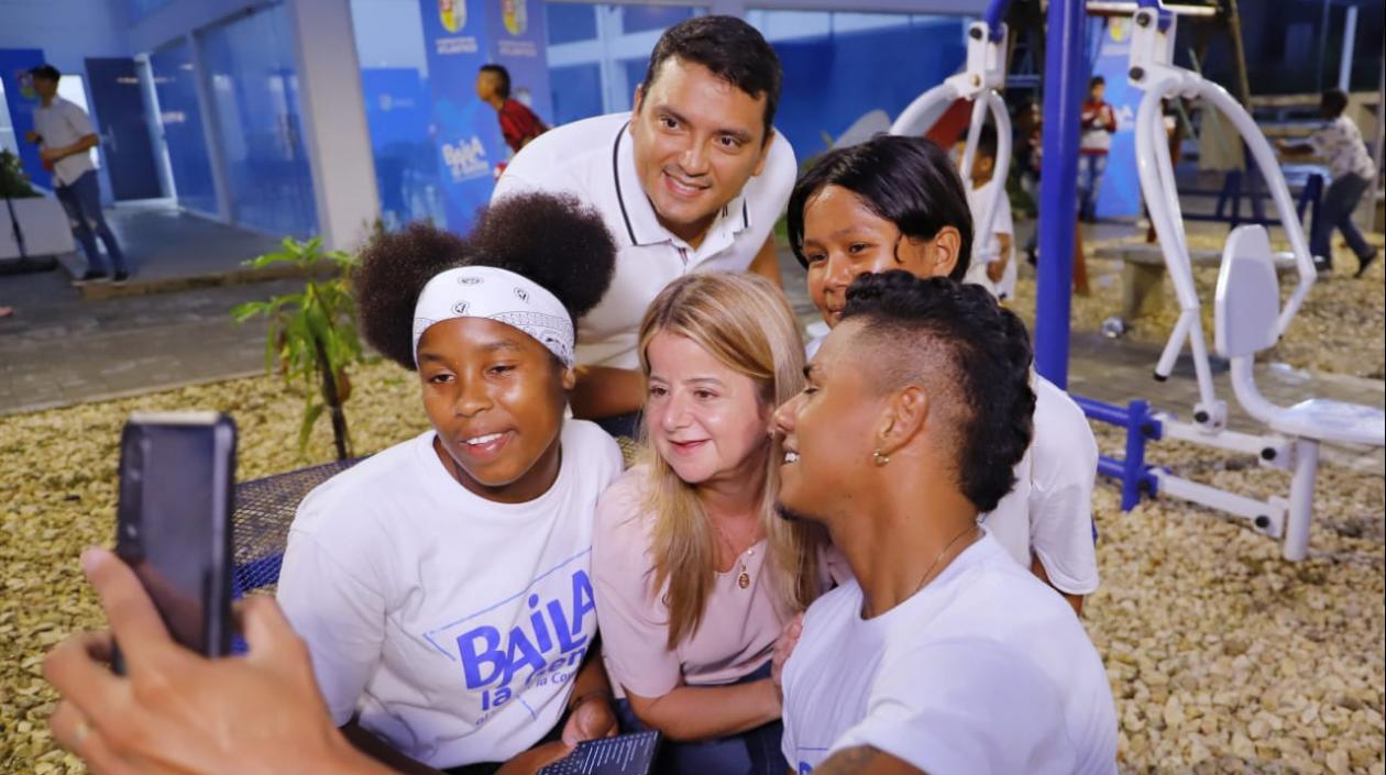 La Gobernadora Elsa Noguera.