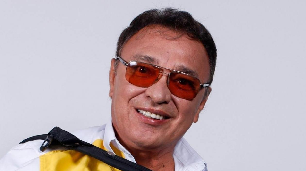 El acordeonero Ramiro Colmenares.