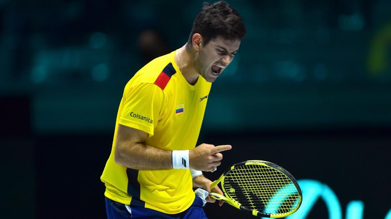 Nicolás Mejía, tenista colombiano. 