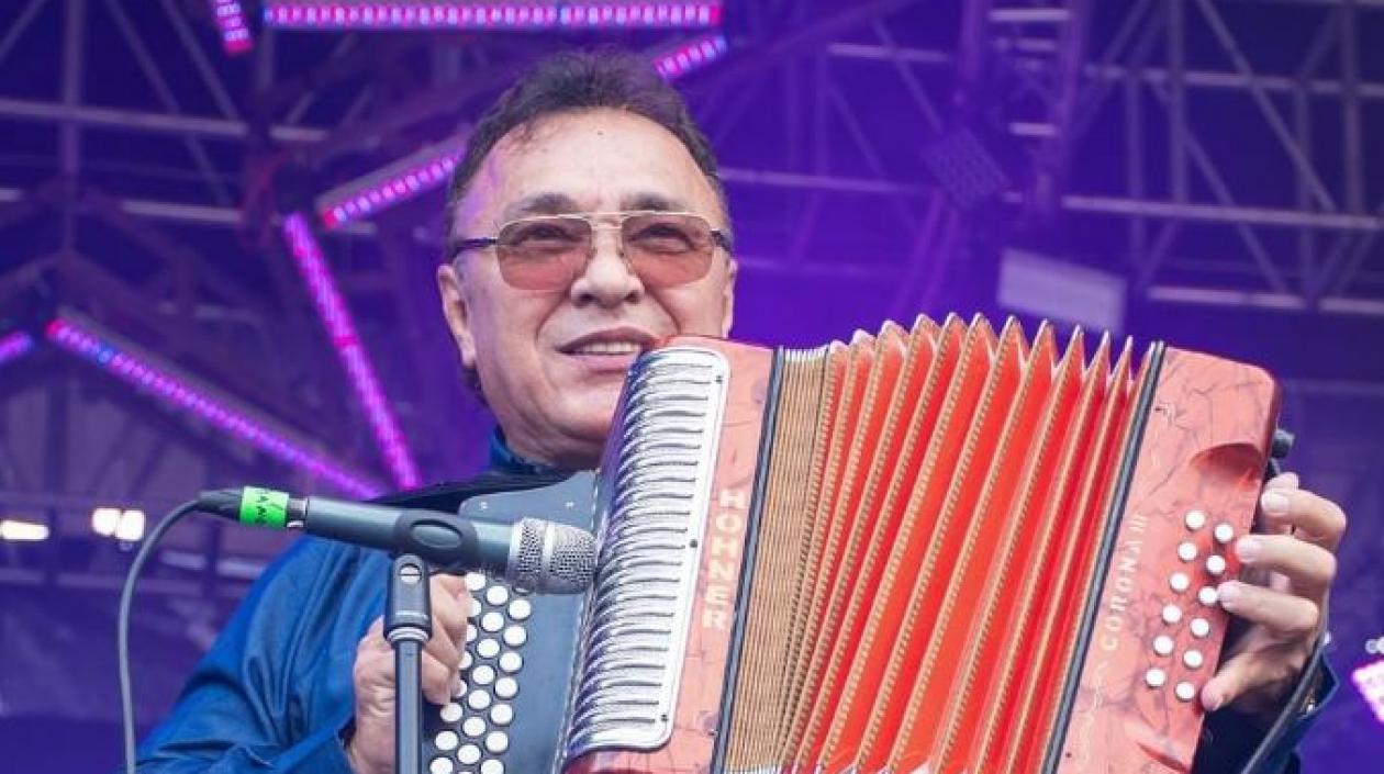 Ramiro Colmenares, acordeonero. 