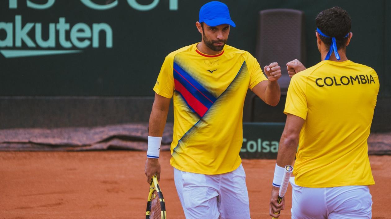 Juan Sebastián Cabal y Robert Farah. 