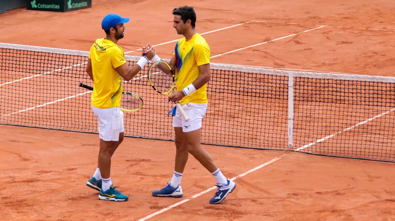 Juan Sebastián Cabal y Robert Farah. 