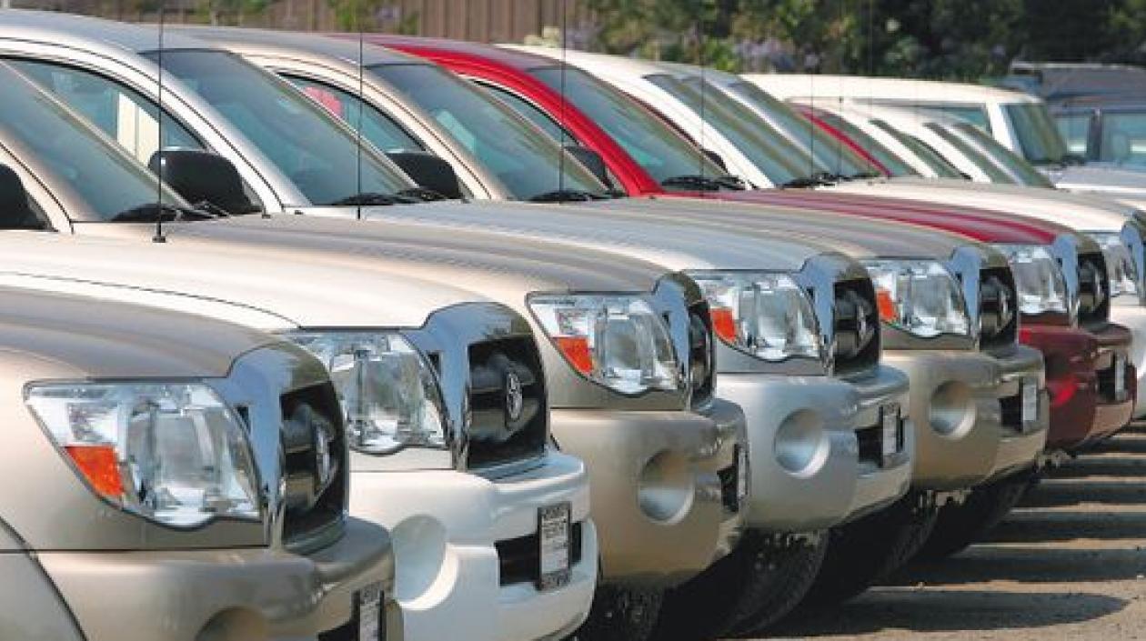 Camionetas de uso del Congreso.