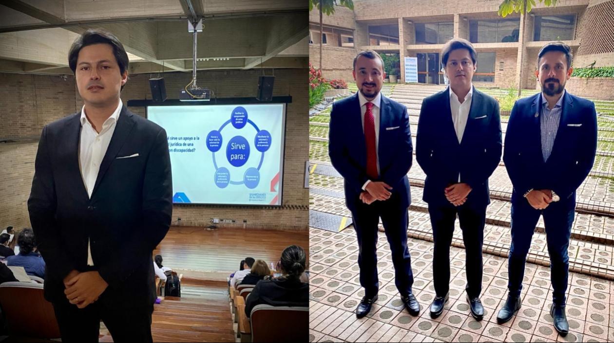 El Personero de Barranquilla Miguel Ángel Alzate junto al presidente de Persocapitales, Julián Pinilla Malagón y el presidente de Fenalper, Danilo Arenas Gamboa.