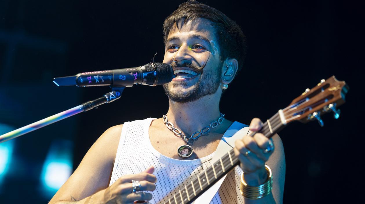 El cantante colombiano, Camilo.