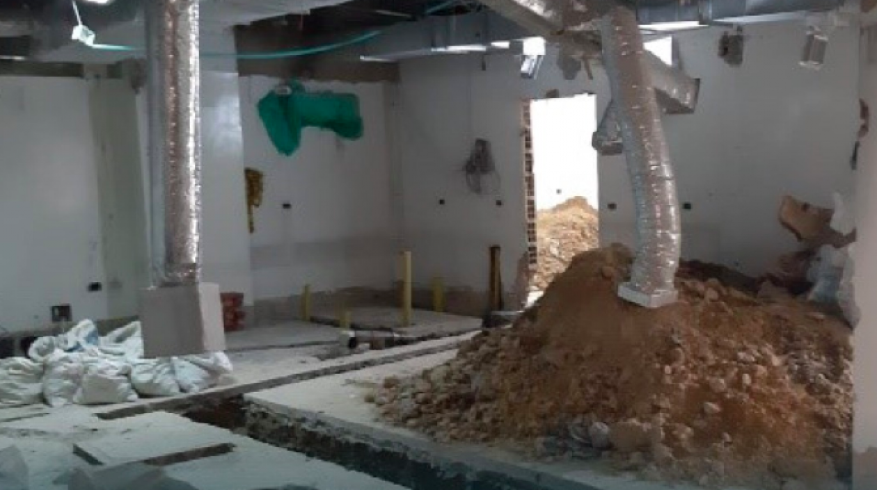 Uno de los proyectos inconclusos.