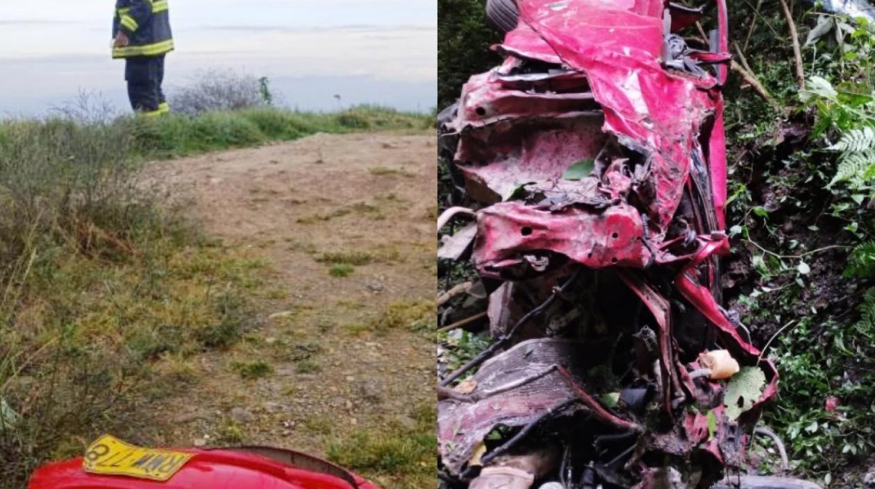 Estado en que quedó el vehículo.