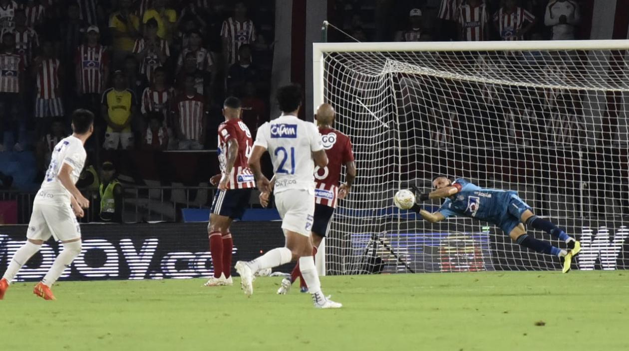 Acción definitiva del partido.